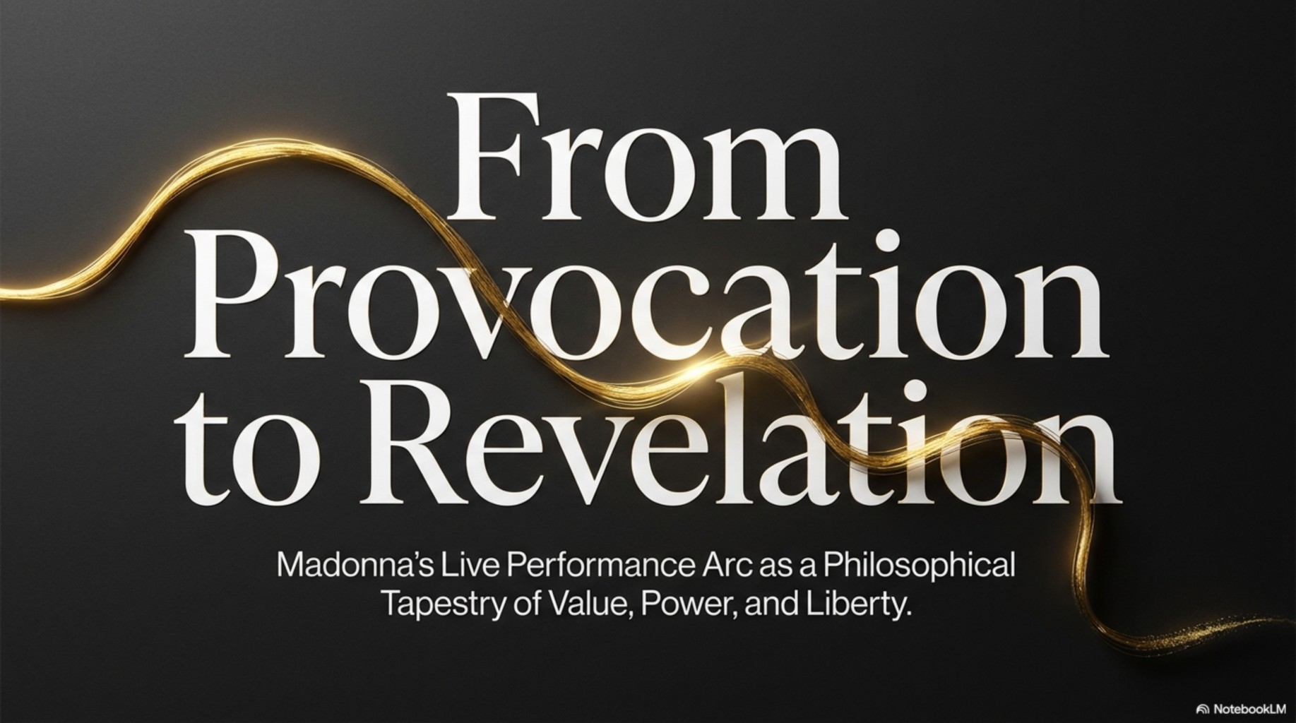 Madonna's Philosophical Tapestry image 1
